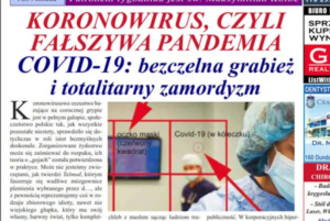 Un journal en langue polonaise de Toronto accuse les Juifs d’être responsables de la pandémie