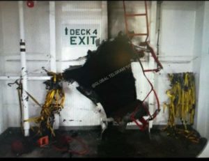 L’Iran a publié des photos sur les dommages causés au navire; Des responsables israéliens: “Il y aura une réponse appropriée”