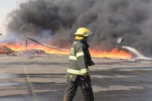 Incendie près de l’aéroport Ben Gourion