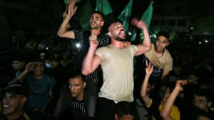 Le groupe terroriste libanais Hezbollah, soutenu par l’Iran, salue une “victoire historique” des Palestiniens