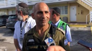 Le commandant de l’armée israélienne à Miami : “C’est un tableau compliqué, mais il y a toujours de l’espoir”