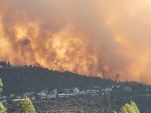 Un feu de forêt au-dessus de Jérusalem engloutit les communautés voisines