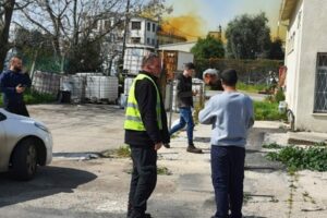 🔴 Des matières dangereuses se sont échappées d’une usine de produits de nettoyage du kibboutz Dalia