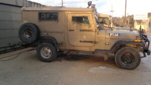 Les jeeps blindées de Tsahal ne sont pas en mesure de faire face aux explosifs iraniens