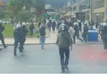 CrĂšte : des IsraĂ©liens pris pour cibles lors dâune manifestation pro-palestinienne â pierres et grenades assourdissantes contre leur bus
