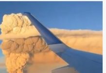 Une éruption spectaculaire en Éthiopie filmée depuis un avion de ligne