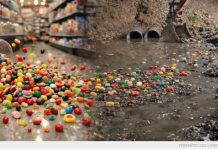 Les bonbons tombés et le rêve bouleversant : comment un jeune a échappé aux eaux du torrent