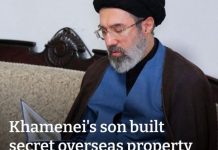 Bloomberg constate que le fils de Khamenei possède un vaste réseau d’actifs en Europe, comprenant des villas et des hôtels d’une valeur de 140 millions de dollars.