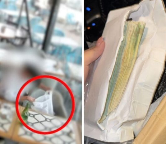 Il oublie 50 000 shekels en liquide au restaurant : le client suivant « emballe » l’argent avec les restes… la police retrouve la somme