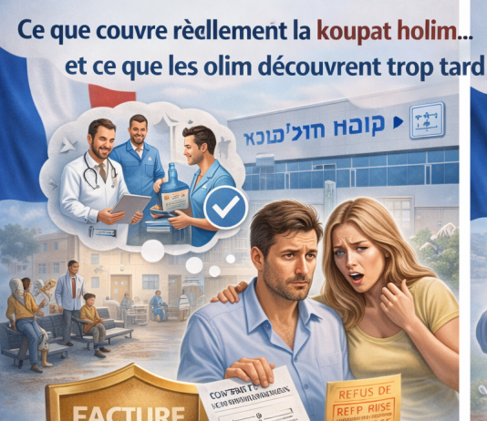 Ce que couvre réellement la koupat holim… et ce que les olim découvrent trop tard