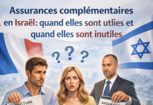 Assurances complémentaires en Israël : quand elles sont utiles… et quand elles sont inutiles