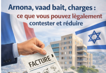 Arnona, vaad bait, charges : ce que vous pouvez légalement contester et réduire en Israël