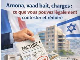 Arnona, vaad bait, charges : ce que vous pouvez légalement contester et réduire en Israël