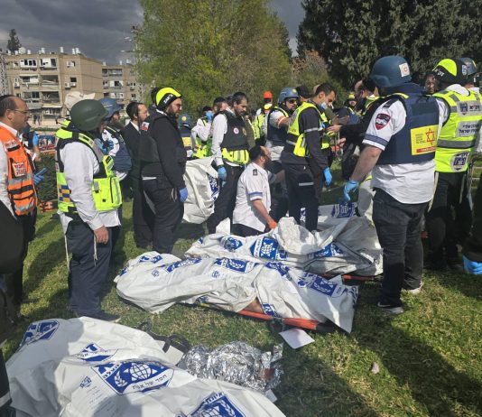 🔴MDA : six morts lors d’un impact direct à Beit Shemesh