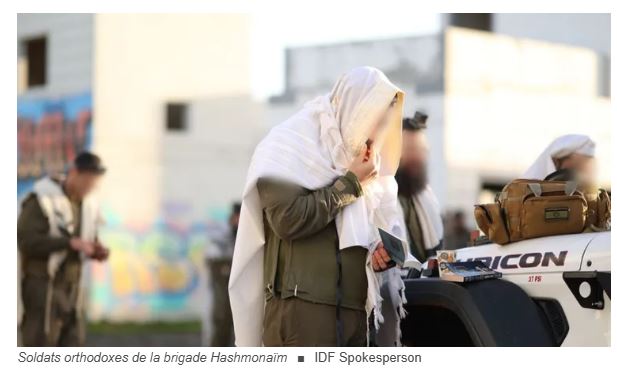 soldats haredi idf