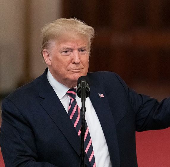 trump sourire wiki