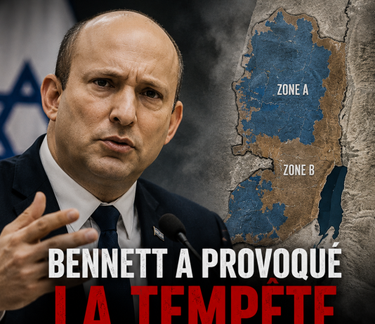 Bennett a provoqué la tempête : « Les zones A et B feront partie d’une autonomie palestinienne »