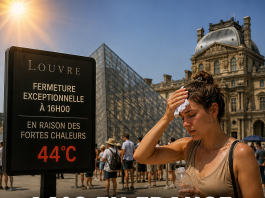 44°C en France, le Louvre ferme plus tôt — bienvenue dans l’été israélien, chers Européens