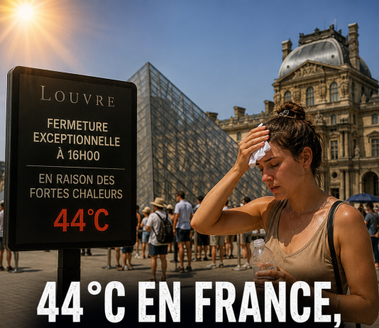 44°C en France, le Louvre ferme plus tôt — bienvenue dans l’été israélien, chers Européens