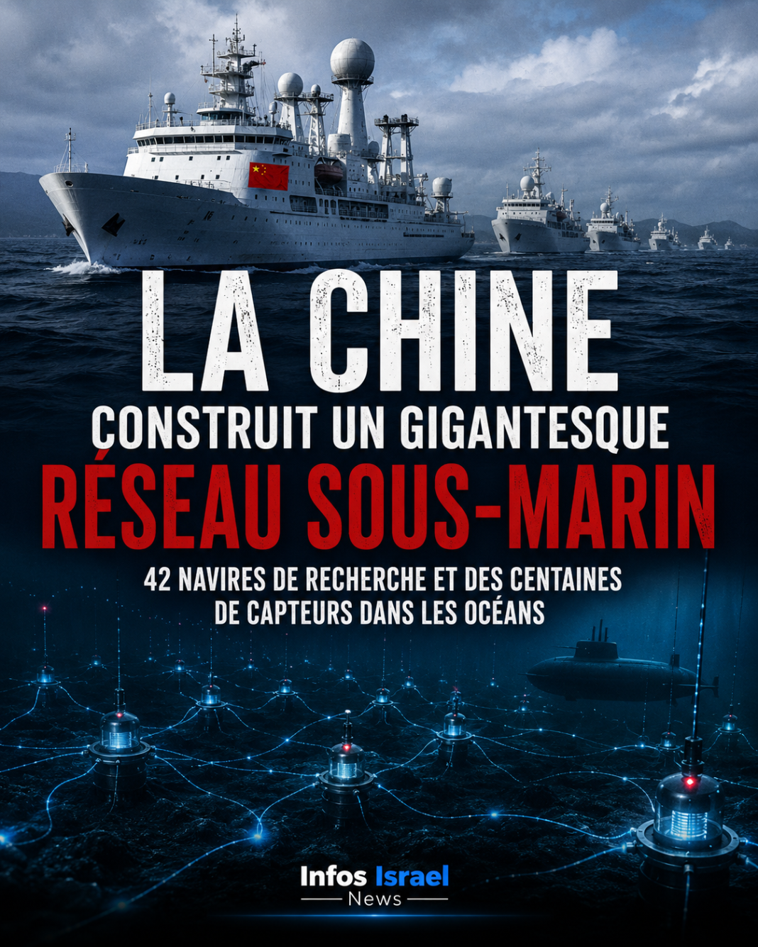 chine reseau sous marin