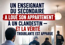 Un enseignant du secondaire a loué son appartement à un clandestin — et la vérité troublante est apparue