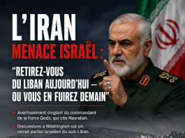 L’Iran envoie un message à Israël : « Retirez-vous du Liban aujourd’hui — ou vous en fuirez demain »