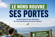 Conformément aux directives du Commandement du front intérieur : annonce importante pour les randonneurs du Nord