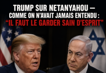 Trump sur Netanyahou — comme on n’avait jamais entendu : « Il faut le garder sain d’esprit »