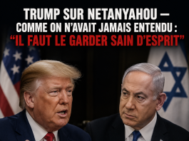 Trump sur Netanyahou — comme on n’avait jamais entendu : « Il faut le garder sain d’esprit »