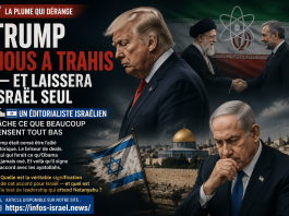 Trump nous a trahis — et laissera Israël seul