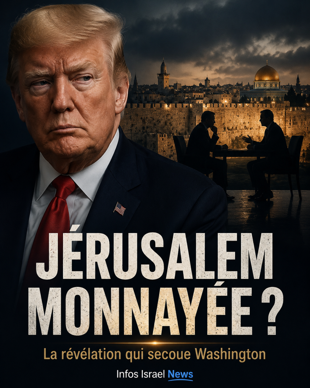 trunp et jerusalem