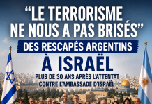 « Le terrorisme ne nous a pas brisĂ©s » : des rescapĂ©s de l’attentat contre l’ambassade d’IsraĂ«l en Argentine ont visitĂ© le pays