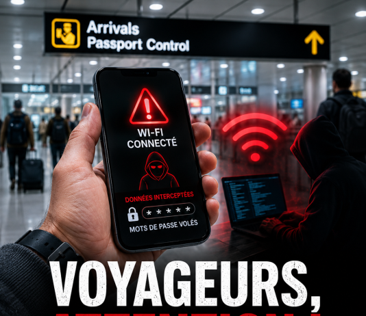 Avertissement aux voyageurs : « L’erreur grave que nous commettons avec notre téléphone après le contrôle des passeports — tous les mots de passe ont été volés »