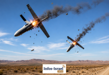 Deux drones interceptés avant de franchir vers Israël, près de la frontière jordanienne