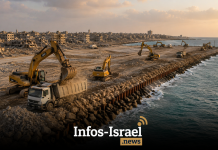 10 km² gagnés sur la mer : le plan hors norme pour évacuer les ruines de Gaza