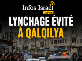 Lynchage évité : des Israéliens sont entrés à Qalqilya et ont été exfiltrés sains et saufs
