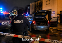 đź”´ Durant le Shabbat, un vĂ©hicule transportant une arme longue a Ă©tĂ© dĂ©couvert près d’une synagogue en France