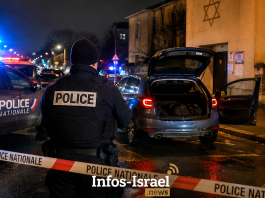 🔴 Durant le Shabbat, un véhicule transportant une arme longue a été découvert près d’une synagogue en France