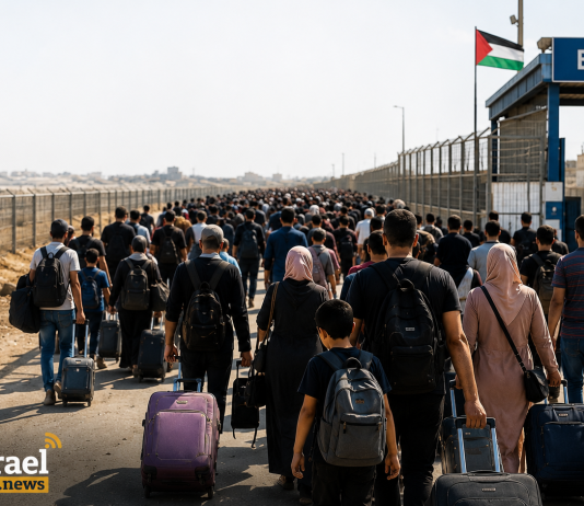 Les chiffres depuis Gaza : un mouvement d’émigration sans précédent