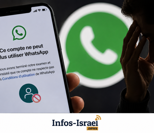 Grand émoi en Israël : des comptes WhatsApp bloqués — et personne n’apporte de réponses