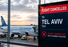 Une première : une compagnie aérienne étrangère annonce la suspension de ses vols vers Tel-Aviv
