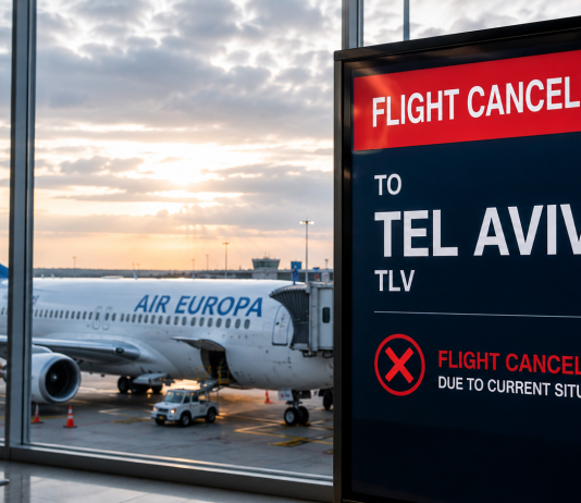 Une première : une compagnie aérienne étrangère annonce la suspension de ses vols vers Tel-Aviv