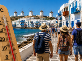 42 degrés à l’ombre : l’avertissement important pour les milliers d’Israéliens en vacances en Grèce