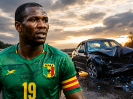 À 38 ans : l’ancien international de football malien meurt dans un accident de la route
