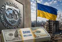 Le FMI approuve un paiement de 690 millions de dollars Ă l’Ukraine