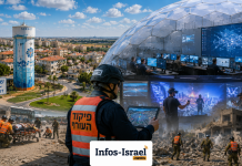 Une première du genre : la ville de Sderot devient un simulateur d’urgence
