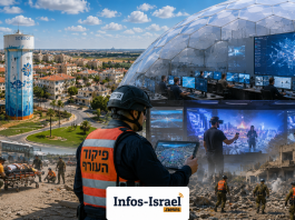 Une première du genre : la ville de Sderot devient un simulateur d’urgence
