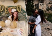 Dans l’ombre des rumeurs de crise : Sasha Israelovitch fĂŞte son enterrement de vie de jeune fille