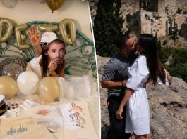 Dans l’ombre des rumeurs de crise : Sasha Israelovitch fête son enterrement de vie de jeune fille