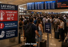 Chaos Ă l’aĂ©roport de Las Vegas : des passagers ont reçu des milliers de dollars pour ne pas voler
